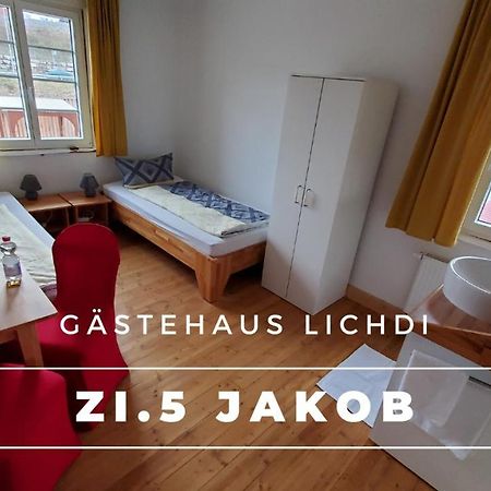 Отель Gaestehaus Lichdi Schwaigern Экстерьер фото