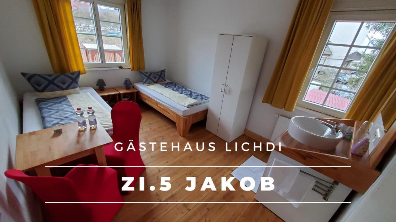 Отель Gaestehaus Lichdi Schwaigern Экстерьер фото